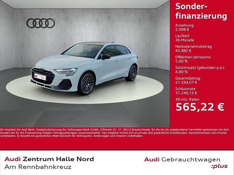 Gebraucht Audi A3 S-Line 150 PS (110 kW) 2025 Gletscherweiß metallic Kombi