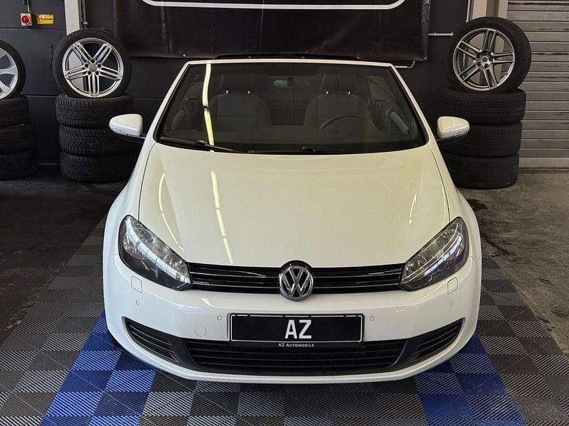 Gebraucht VW Golf Cabriolet Basis 122 PS (89 kW) 2014 Weiß Cabrio
