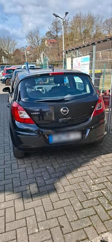 Gebraucht Opel Corsa 79 PS (58 kW) 2008 Schwarz Kleinwagen