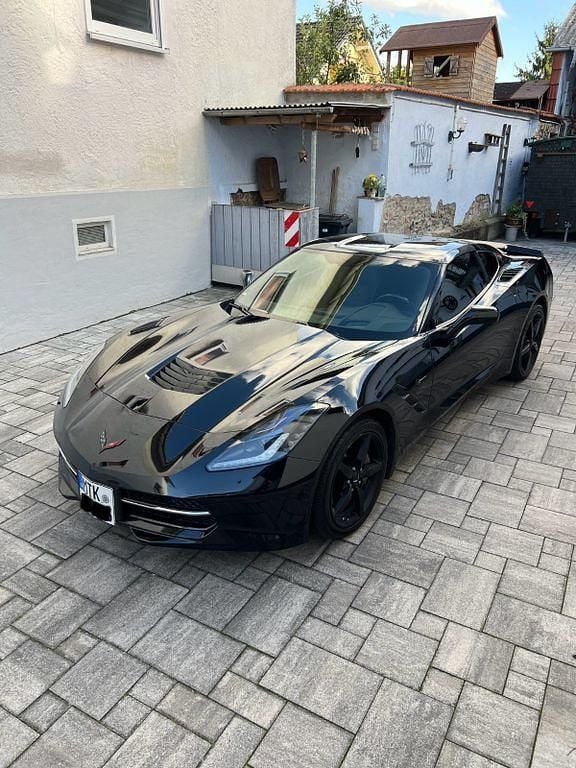Schwarz Gebraucht 2015 Corvette Stingray Coupé | 34.900 € - Bild 1/4