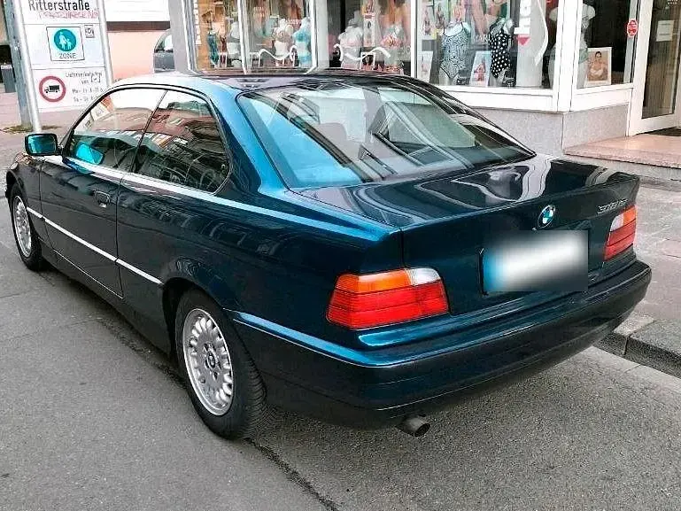 Brugt BMW 318 140 HK (102 kW) 1993 Blå Coupe