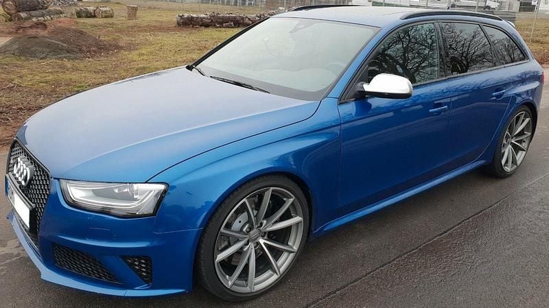 Gebraucht Audi RS4 Advanced 450 PS (330 kW) 2013 Blau Kombi