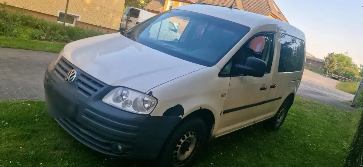 Gebraucht VW Caddy 105 PS (77 kW) 2006 Weiß Van / Kleinbus