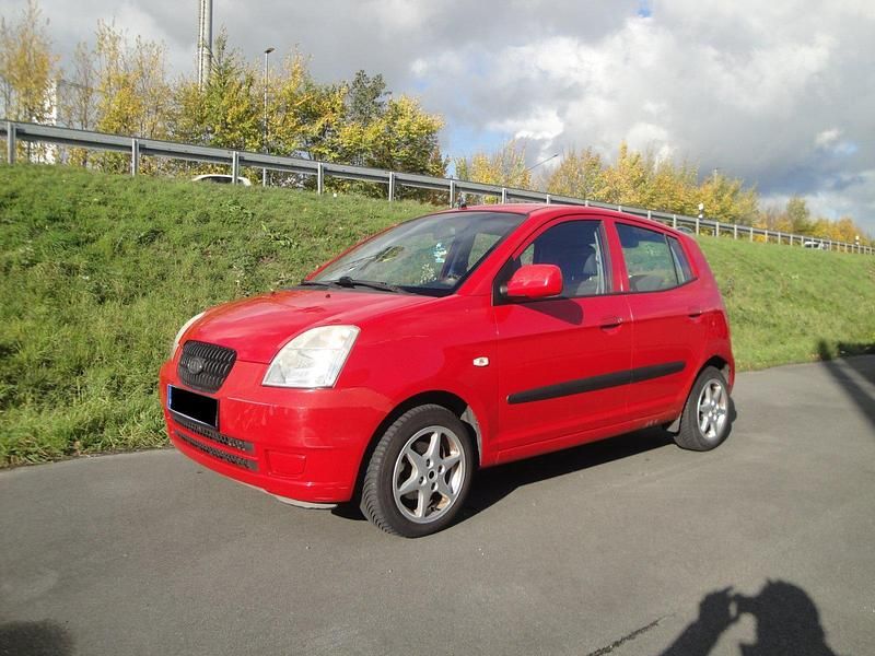 Rot Gebraucht 2005 Kia Picanto Kleinwagen | 1.250 € (Fairer Preis) - Bild 1/4