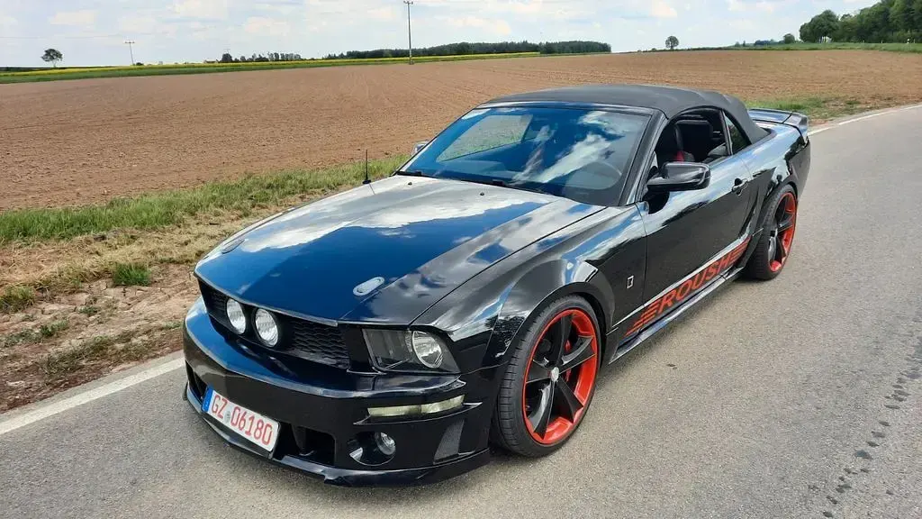 Gebraucht Ford Mustang 416 PS (305 kW) 2007 Schwarz Cabrio