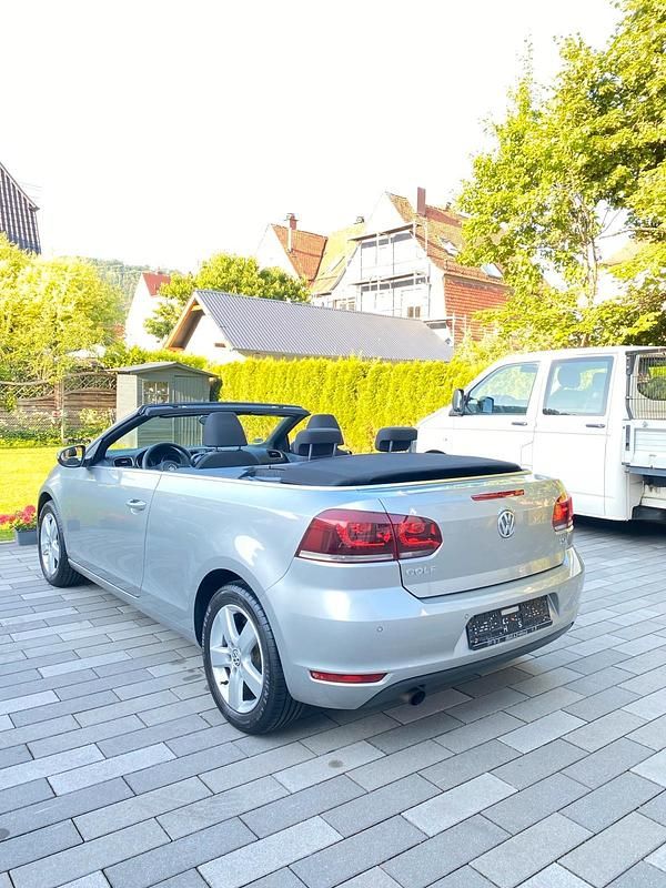 Grau Gebraucht 2012 VW Golf Cabriolet Cabrio | 4.950 € (Guter Preis) - Bild 1/4