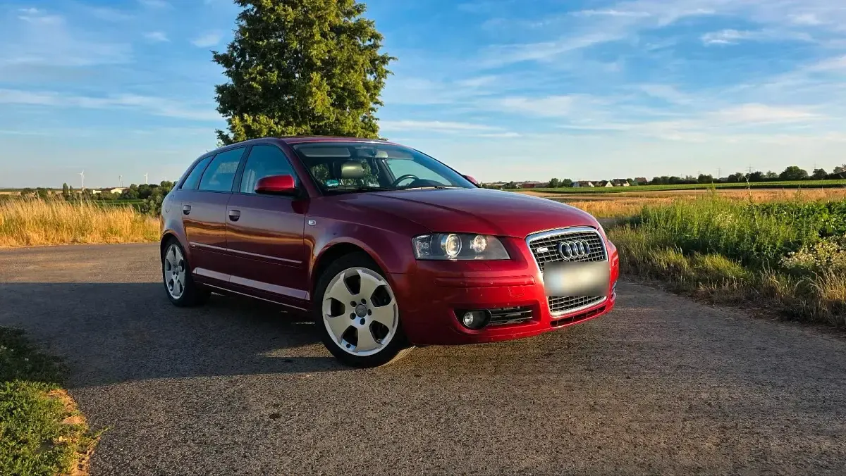 Gebraucht Audi A3 S-Line 250 PS (183 kW) 2006 Rot Kleinwagen