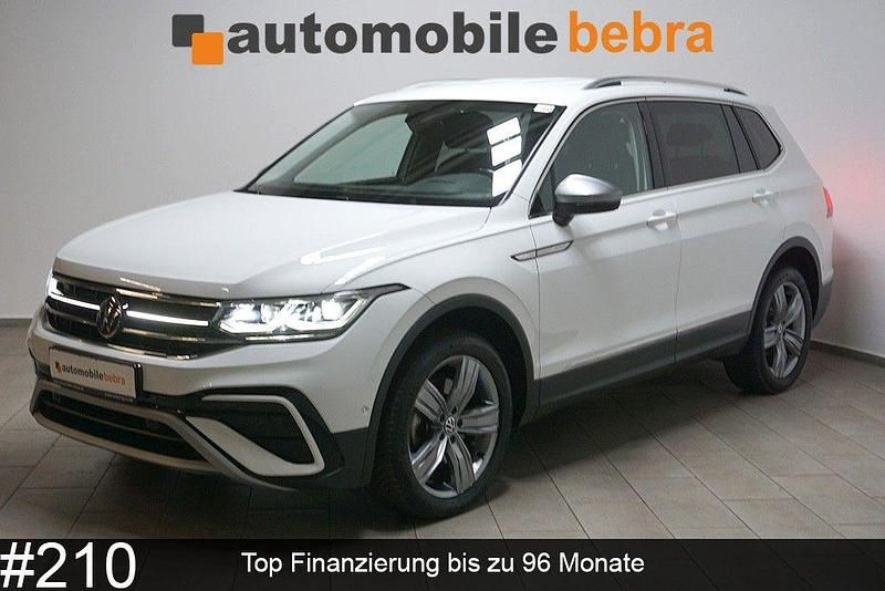 Pure white Gebraucht 2022 VW Tiguan Allspace Elegance SUV | 32.790 € (Guter Preis) - Bild 1/4
