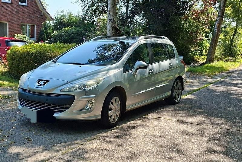 Silber Gebraucht 2009 Peugeot 308 Platinum Kombi | 1.700 € (Superpreis) - Bild 1/4