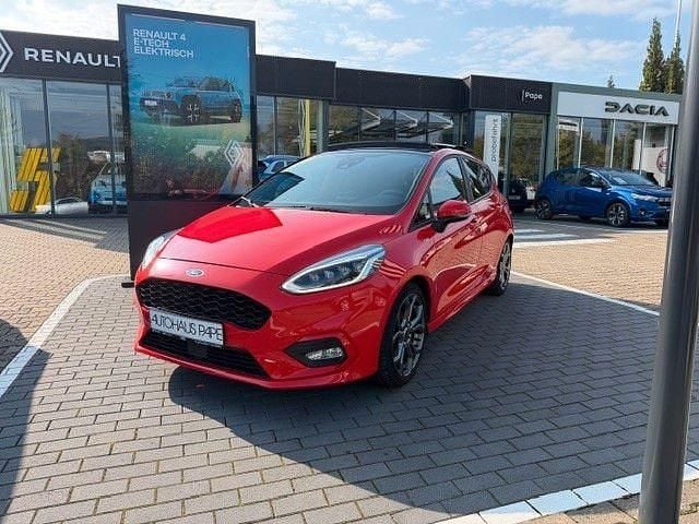 Rot Gebraucht 2019 Ford Fiesta ST-Line Kleinwagen | 14.790 € (Fairer Preis) - Bild 1/4