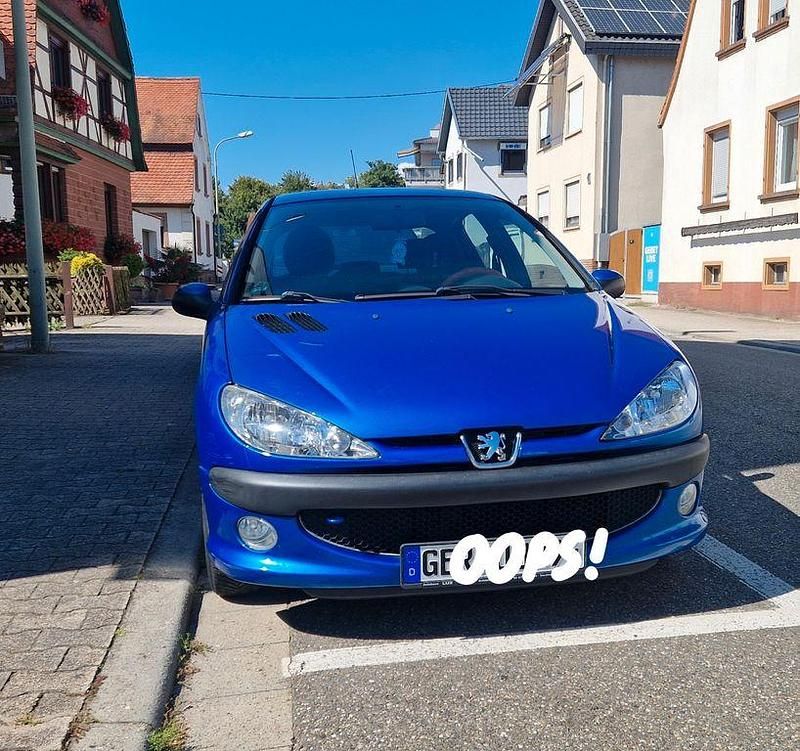 Blau Gebraucht 2008 Peugeot 206 Tendance Limousine | 1.350 € (Fairer Preis) - Bild 1/4