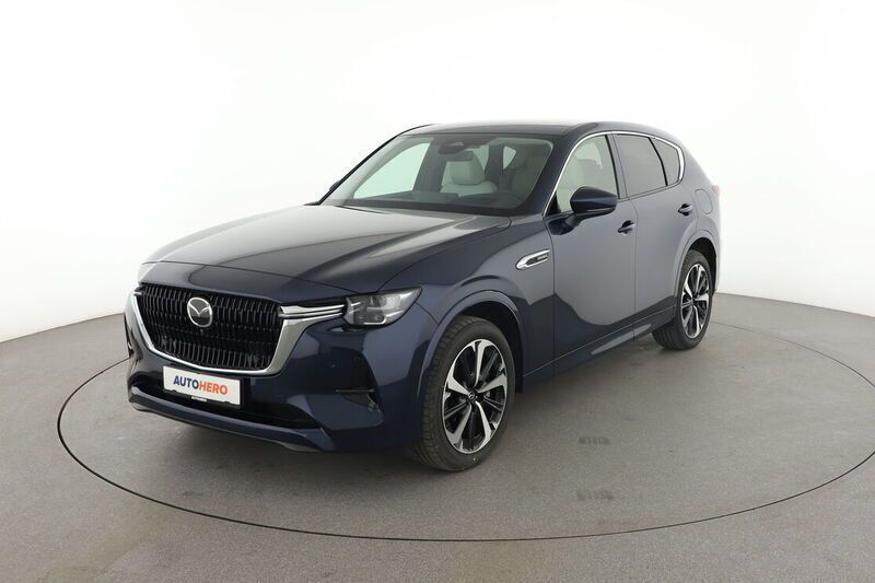 Blau Gebraucht 2024 Mazda CX-60 Takumi-Line SUV | 42.310 € (Superpreis) - Bild 1/4