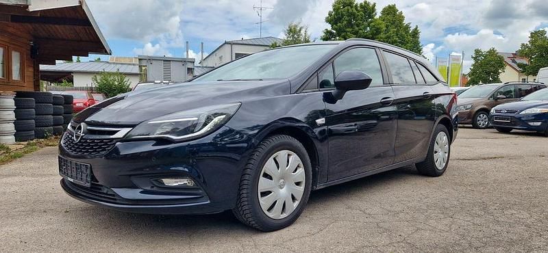 Blau Gebraucht 2018 Opel Astra Business Kombi | 4.899 € (Guter Preis) - Bild 1/4