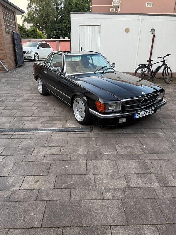 Schwarz Gebraucht 1977 Mercedes SL450 Cabrio | 22.999 € - Bild 1/4