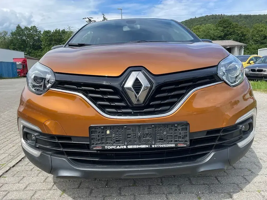 Gebraucht Renault Captur 90 PS (66 kW) 2018 Orange SUV
