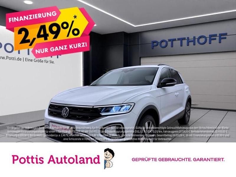 Weiss Gebraucht 2025 VW T-Roc Goal SUV | 21.297 € (Guter Preis) - Bild 1/4