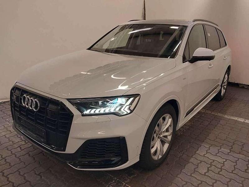 Gletscherweiß metallic Gebraucht 2020 Audi Q7 S-Line SUV | 47.810 € (Fairer Preis) - Bild 1/2
