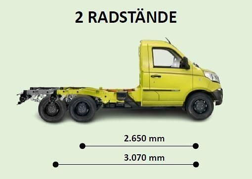 Neu Piaggio Porter 150 kW (204 PS) 2025 Grün Kombi