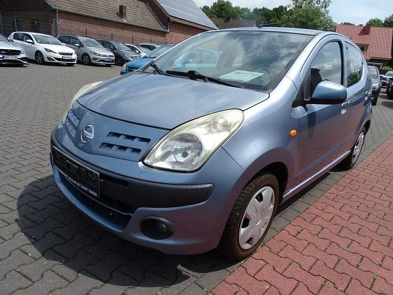 Gebraucht Nissan Pixo Acenta 68 PS (50 kW) 2011 Blau Kleinwagen