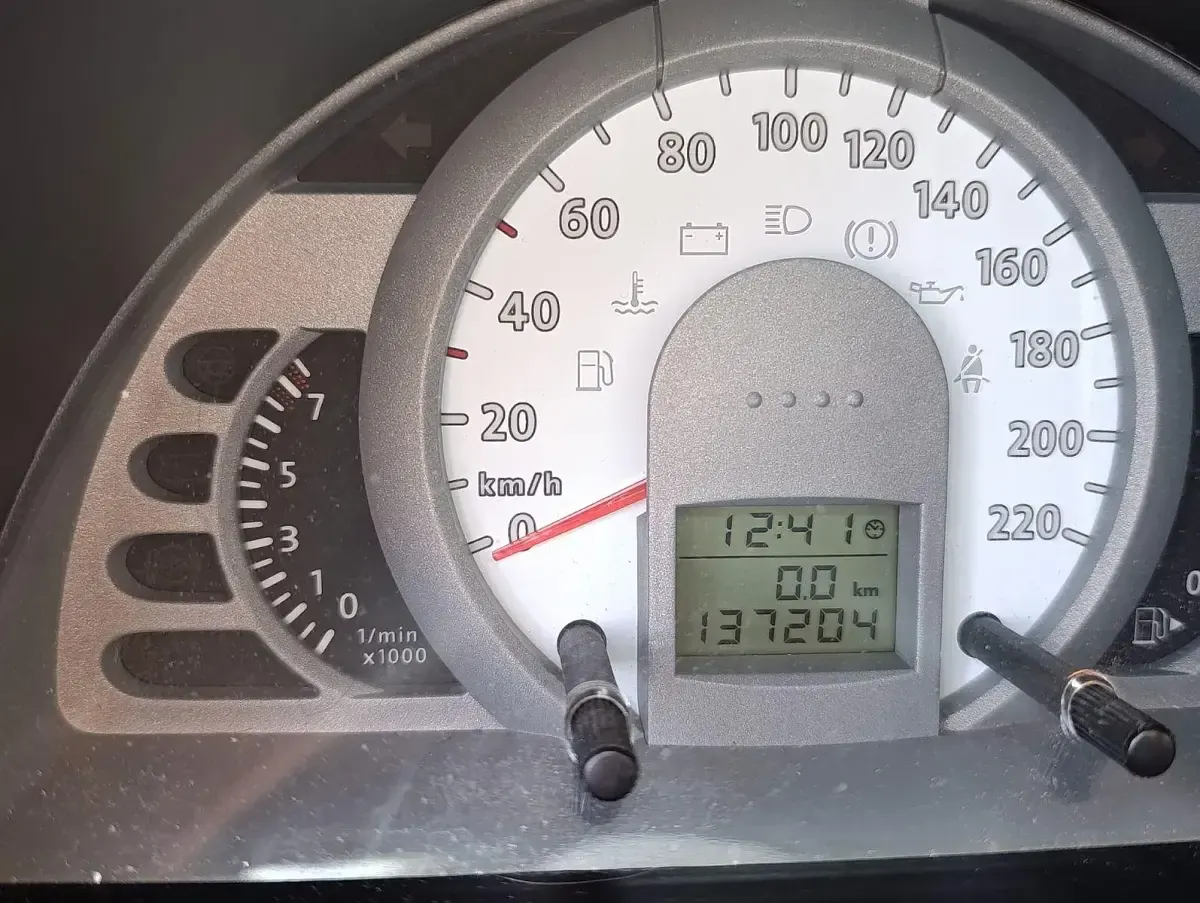 Gebraucht VW Fox 75 PS (55 kW) 2005 Schwarz Kleinwagen