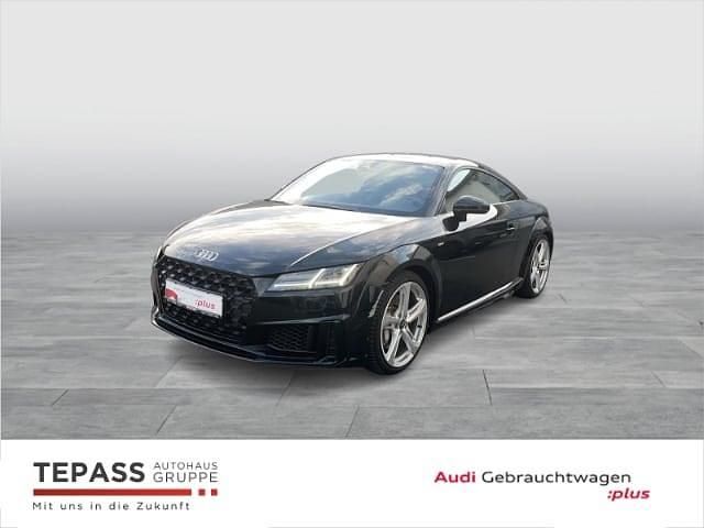 Mythosschwarz metallic Gebraucht 2021 Audi TT S-Line Coupé | 34.280 € (Fairer Preis) - Bild 1/4