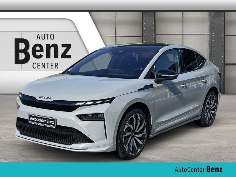 Grau Gebraucht 2025 Skoda Enyaq iV SportLine SUV | 53.990 € (Fairer Preis) - Bild 1/4