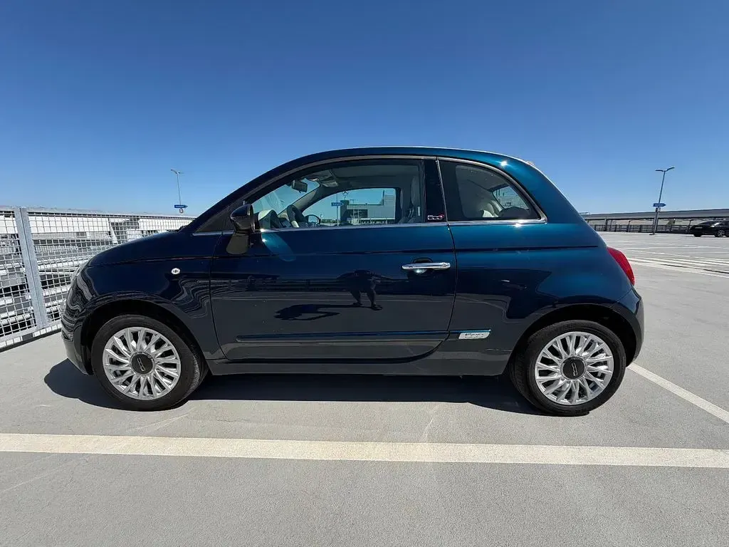 Second-hand Fiat 500C 69 CP (50 kW) 2020 Albastru Cabrio
