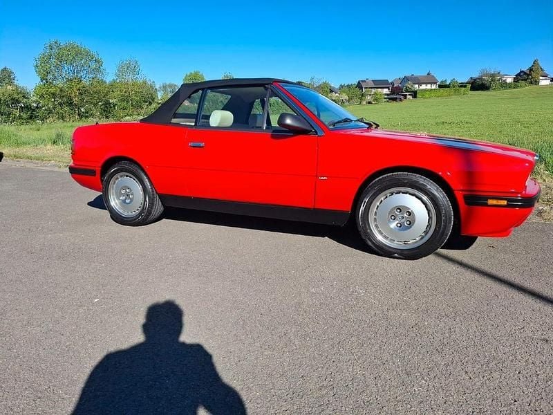 Rot Gebraucht 1990 Maserati Biturbo Cabrio | 31.900 € - Bild 1/4