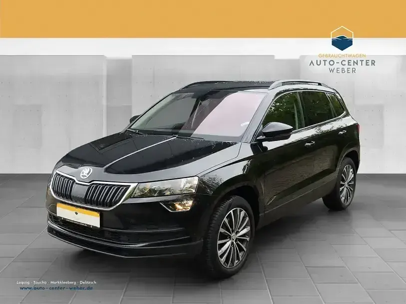 Gebraucht Skoda Karoq Style 150 PS (110 kW) 2022 Schwarz (metallic) SUV