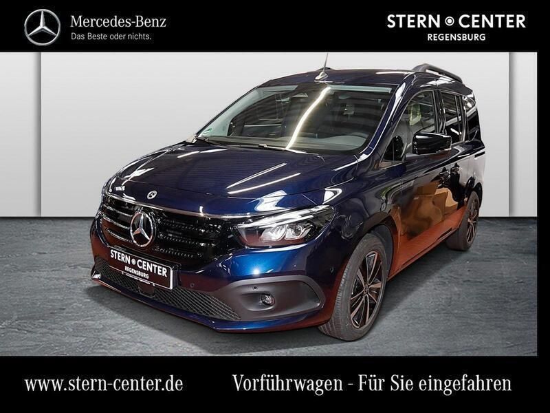 Blau Gebraucht 2023 Mercedes EQT200 Progressive Van / Kleinbus | 24.900 € (Superpreis) - Bild 1/4