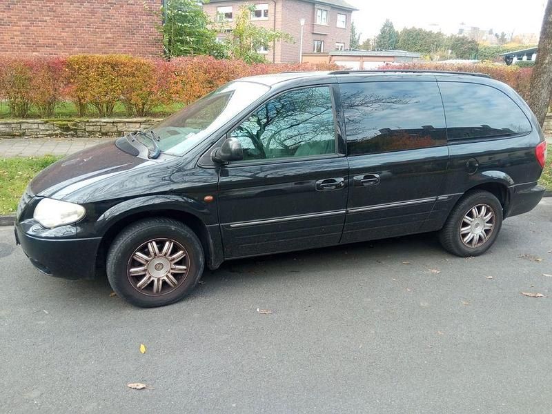 Schwarz Gebraucht 2006 Chrysler Grand Voyager Van / Kleinbus | 1.500 € (Superpreis) - Bild 1/4