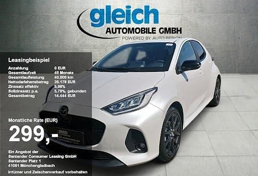 Northern white pearl Gebraucht 2024 Mazda 2 Homura-Line Limousine | 24.590 € (Fairer Preis) - Bild 1/4