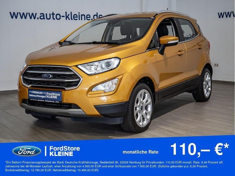 Gelb Gebraucht 2020 Ford Ecosport Titanium SUV | 14.990 € (Guter Preis) - Bild 1/4