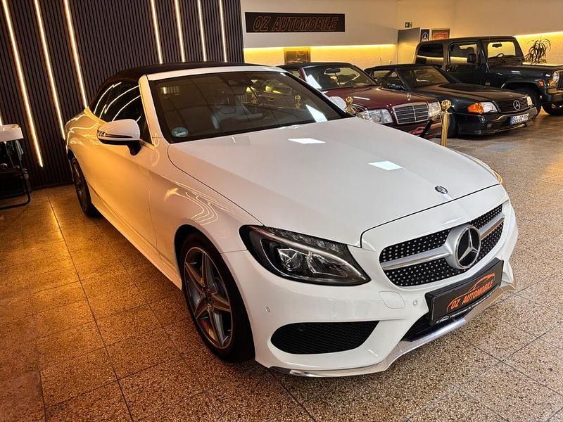Gebraucht Mercedes C180 AMG 156 PS (114 kW) 2017 Weiß Cabrio
