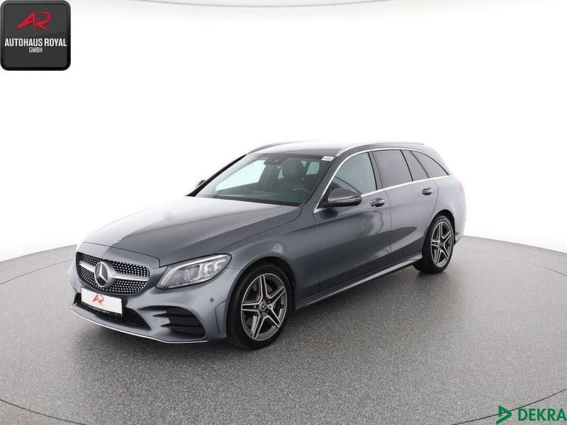 Selenitgrau Gebraucht 2020 Mercedes C180 AMG Kombi | 26.880 € (Fairer Preis) - Bild 1/4