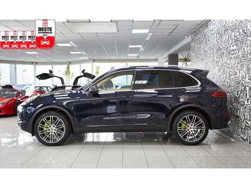 Gebraucht Porsche Cayenne S 416 PS (305 kW) 2015 Moonlightblue metallic (metallic) SUV