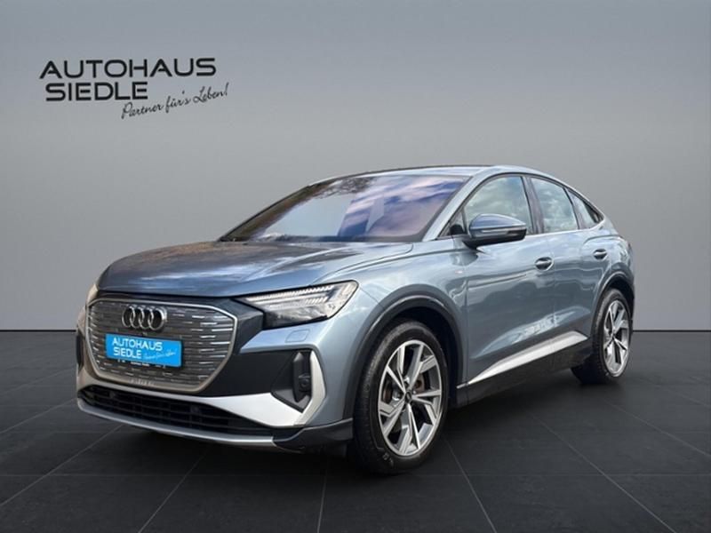Gebraucht Audi Q4 Sportback e-tron S-Line 219 kW (299 PS) 2021 Blau SUV