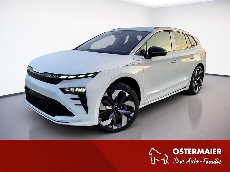 Moonweiß perleffekt Neu 2025 Skoda Enyaq iV Lounge SUV | 54.760 € (Guter Preis) - Bild 1/4