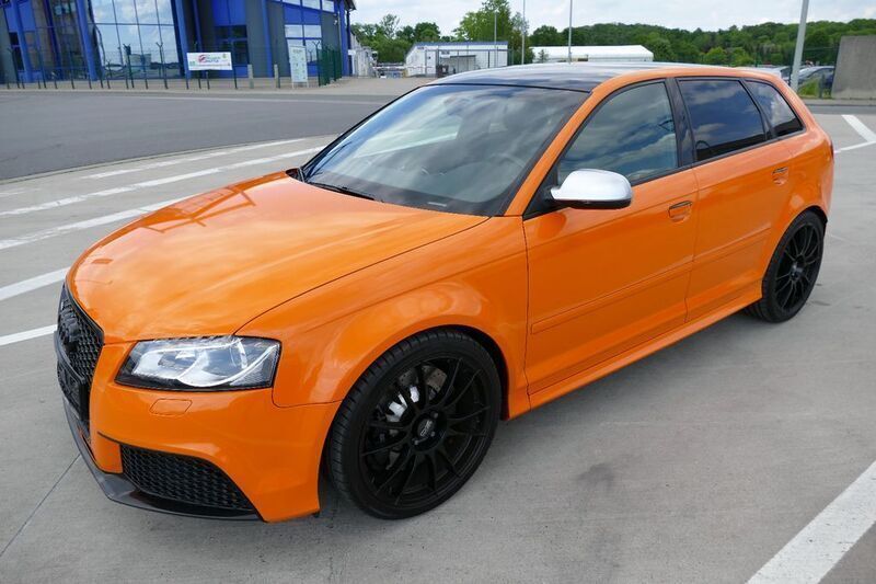 Orange metallic Gebraucht 2011 Audi RS3 Sport Kleinwagen | 29.490 € (Fairer Preis) - Bild 1/4