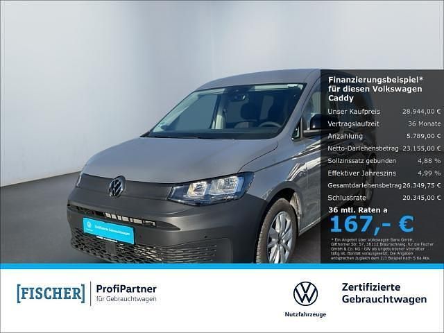 Gebraucht VW Caddy Basis 102 PS (75 kW) 2025 Pure grey (grau) Van / Kleinbus