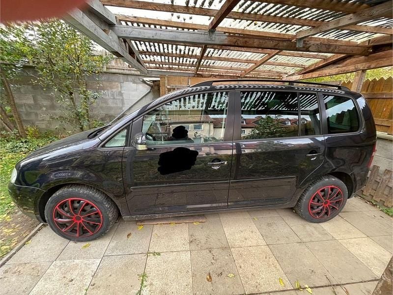 Gebraucht VW Touran Highline 140 PS (102 kW) 2005 Schwarz Van / Kleinbus