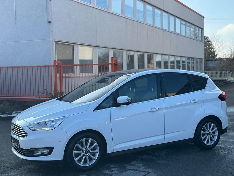 Gebraucht Ford C-MAX Titanium 150 PS (110 kW) 2017 Weiß Van / Kleinbus