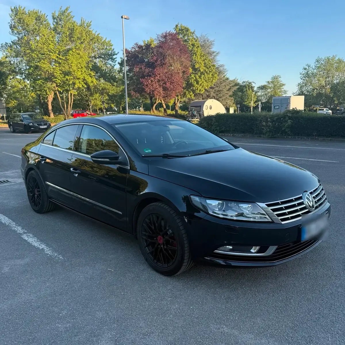 Gebraucht VW CC 160 PS (117 kW) 2012 Schwarz Limousine