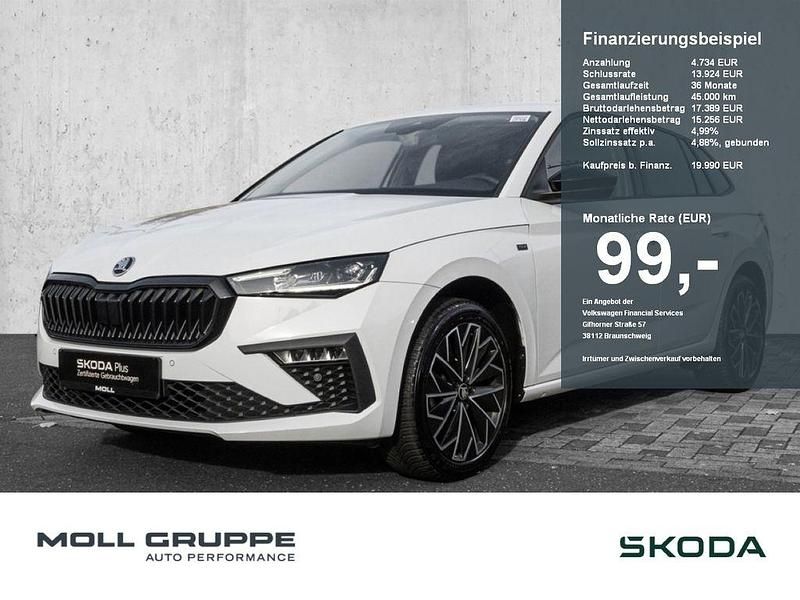 Weiß Gebraucht 2025 Skoda Scala Selection Kleinwagen | 19.990 € (Fairer Preis) - Bild 1/4
