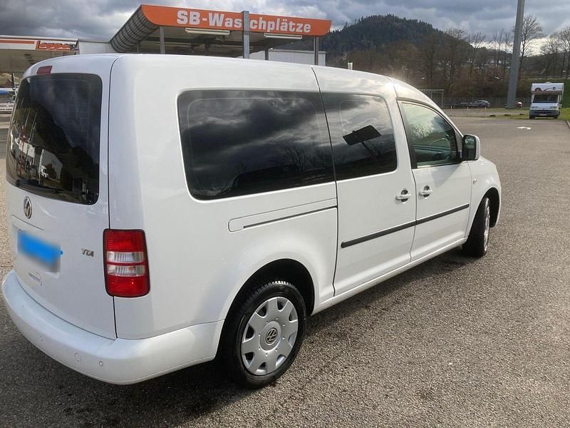 Gebraucht VW Caddy Maxi 102 PS (75 kW) 2015 Weiß Van / Kleinbus