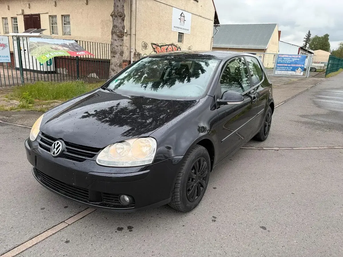 Gebraucht VW Golf V 80 PS (58 kW) 2007 Schwarz Kleinwagen