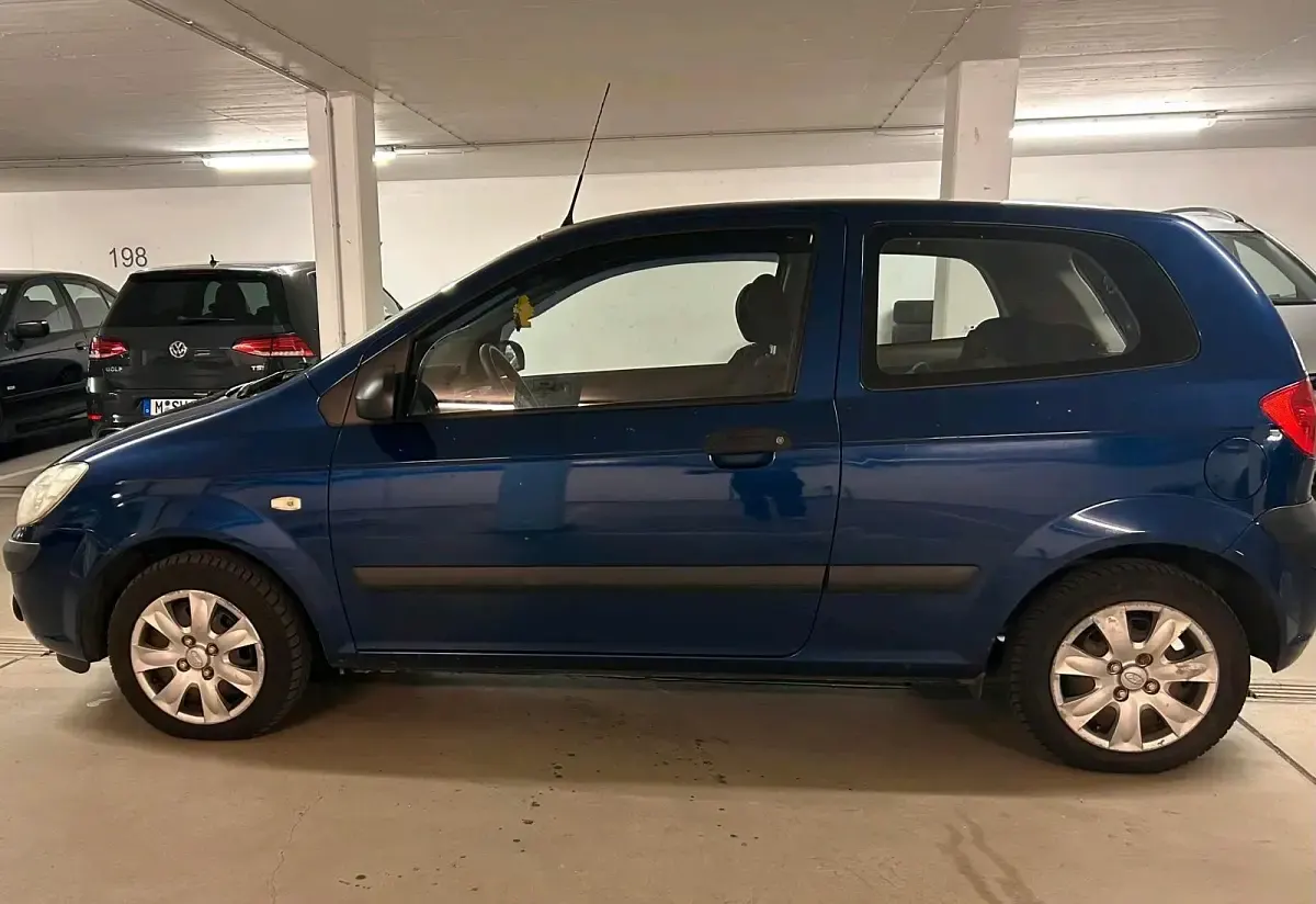 Gebraucht Hyundai Getz 67 PS (49 kW) 2007 Blau Kleinwagen