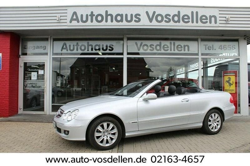 Silber Gebraucht 2008 Mercedes CLK200 Elegance Cabrio | 10.990 € (Guter Preis) - Bild 1/2