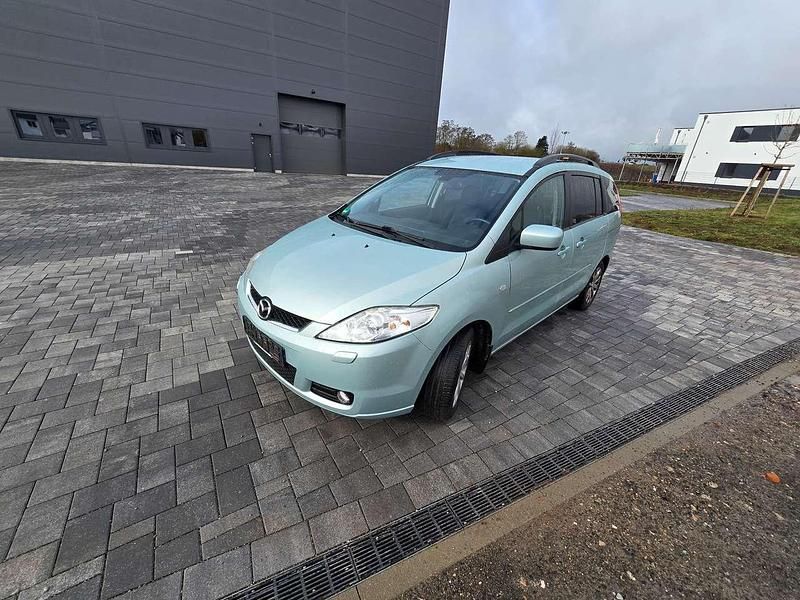 Gebraucht Mazda 5 145 PS (106 kW) 2007 Eismeersilber metallic Van / Kleinbus