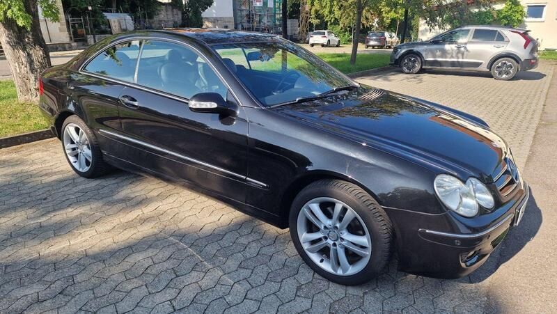 Schwarz Gebraucht 2008 Mercedes CLK200 Coupé | 6.490 € (Fairer Preis) - Bild 1/4